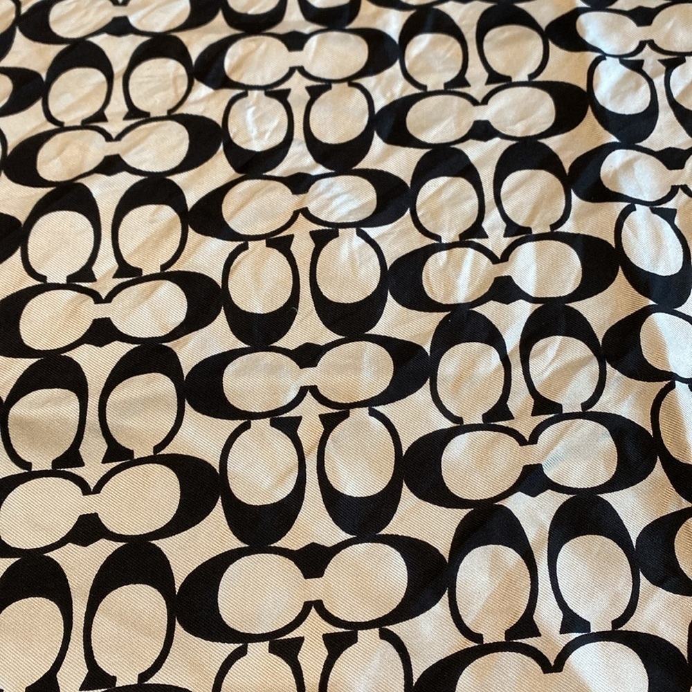 Coach Silk Scarves in Like New Condition - Picture 2 of 7